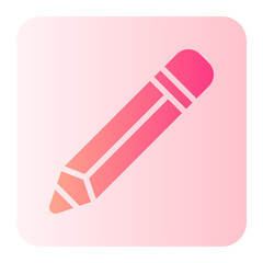 pencil gradient icon