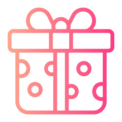 gift gradient icon