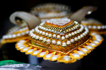 making of the goddess durga idol for durga puja 