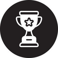 trophy glyph icon