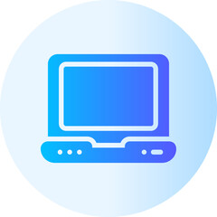 laptop gradient icon