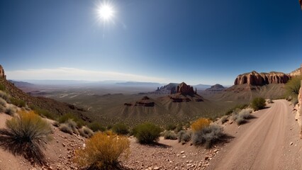 Scenic view of Arizona 
