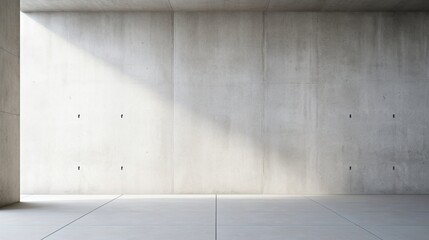 Concrete Minimalism: A minimalist composition featuring a smooth concrete surface, exuding modern simplicity.