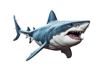 Fototapeta premium Shark_full_body._No_shadows_highest_details_sharpne