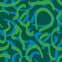 brush stroke pattern, dress trim, splash paint, textile abstract design, seamless