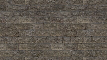 Rectangular natural stone bricks material texture 1