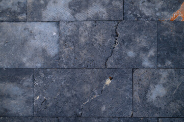 paving slabs made of real stone as a background 2