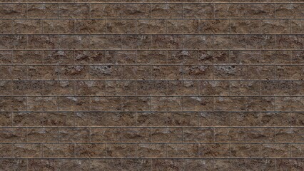 Rectangular natural stone bricks material texture 2