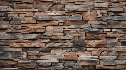 Rough and rugged stone wall texture with natural variations