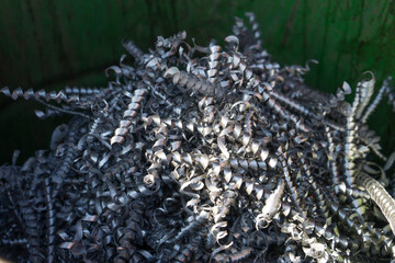 金属の削りカス