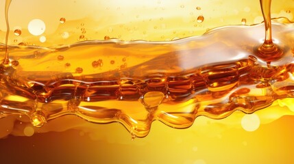 Honey or sweet maple syrup background - obrazy, fototapety, plakaty