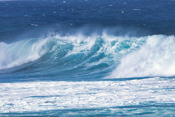 Large wave at Hookipa on Maui.