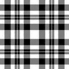 Check seamless fabric of background pattern vector with a textile texture tartan plaid.