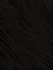 A Black And Orange Background With Lines - Waves of Silence