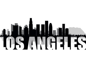 Fototapeta premium Los Angeles Skyline