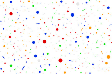 Seamless abstract background for celebration, event, ceremony, birthday, party and other purposes. Vector design.