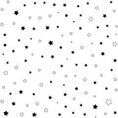 Seamless abstract background for celebration, event, ceremony, birthday, party and other purposes. Vector design.