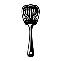 Modern Kitchen Spatula Vector Illustration