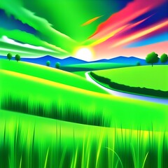 Obraz premium 아름다운 자연 풍경