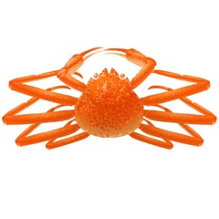 red snow crab isolated illustration