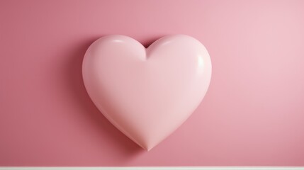 A crisp high-res VALENTINE text wallpaper in a minimalistic style AI generated illustration