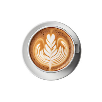 cup of coffee on transparent background PNG image