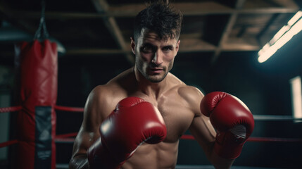 person who trains boxing generative ai
