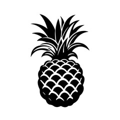 Tropical Pineapple Paradise Vector Illustration