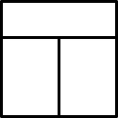 Obraz premium Window Symbol for Sites and Apps. Vector Illustration for web sites, apps, design, banners and other purposes