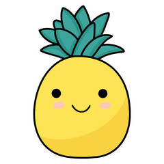 illustration of a pineapple