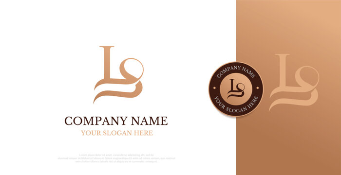 Initial LS Logo Design Vector 