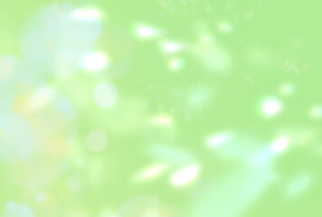 背景素材_光_緑