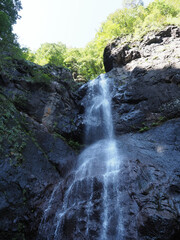 Asao Falls and its surroundings