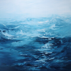 Obraz premium windless wave