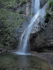 Asao Falls and its surroundings