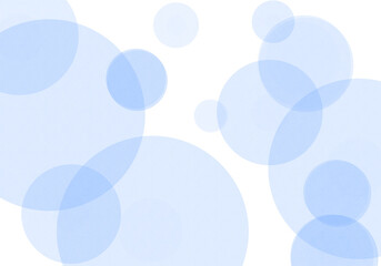 青い水玉模様の背景デザイン