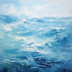 Obraz premium windless wave