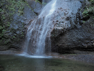 Asao Falls and its surroundings