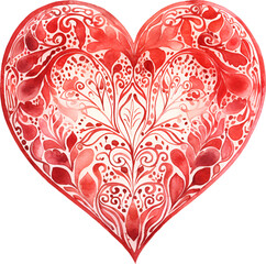 Heart Watercolor Clipart