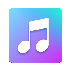 music vector icon