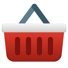 Shopping Basket Vector Icon