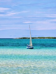 sailing on the sea