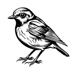 European Robin Bird