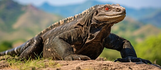 Travelers to Flores, Indonesia, must visit Komodo Island Komodo National Park to witness the...