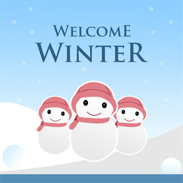 happy new year greeting. Flat winter season celebration background