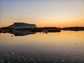 제주 광치기 해변 성산