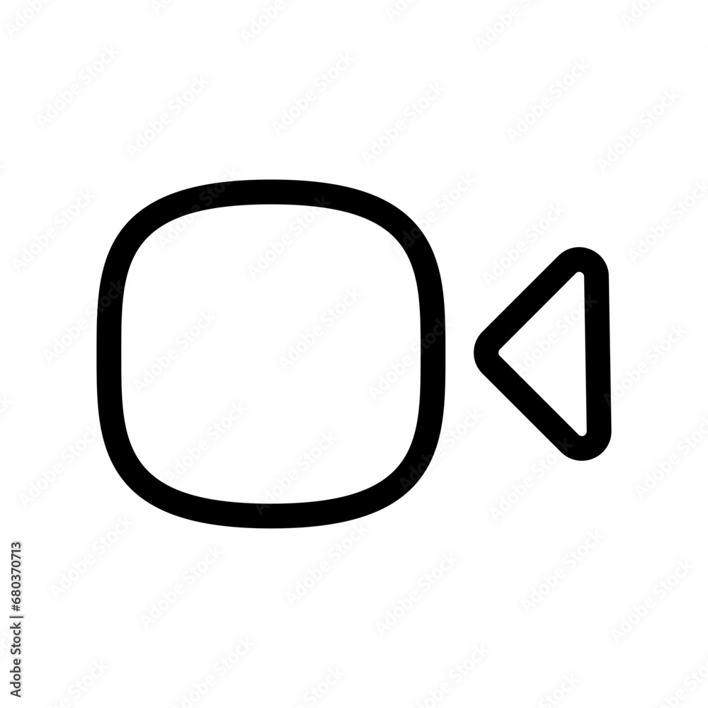 Poster camera video icon. video camera icon button for streaming , facetime icons video call symbol. cinema movie sign. web vector icon