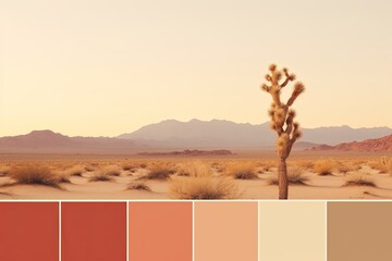 Captivating Desert Hues: A Vibrant and Stylish Colored Backdrop