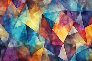 Diamond Colors: Abstract Old Background Featuring Shimmering Gemstone Hues
