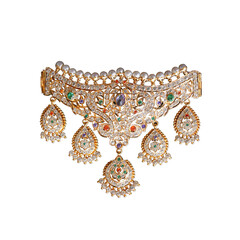 Rajasthani traditional jewellery punchi wear on triceps